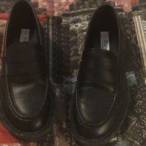 Cute blondo black loafers